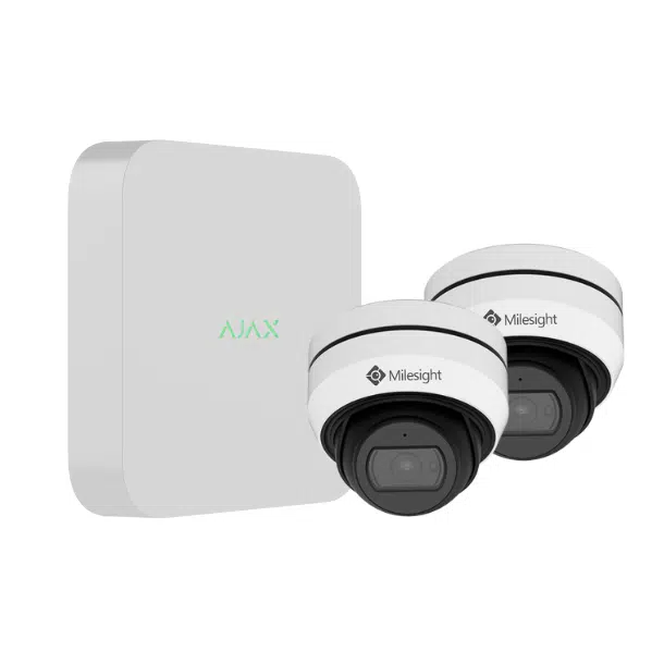 Ajax NVR og Milesight Kamera Pakke – Sikkerhedstilbud!