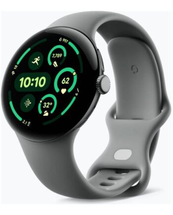 Google Pixel Watch 3 – Smartwatch i Sort Aluminium med Bånd