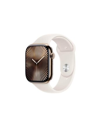 Apple Watch Series GPS Cellular 46mm i Guld Titanium - Tilbud!