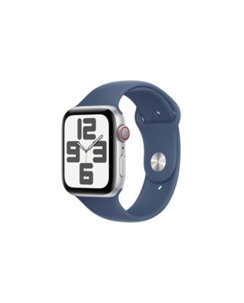Apple Watch GPS Cellular 44mm med Sølv Aluminium og Rem