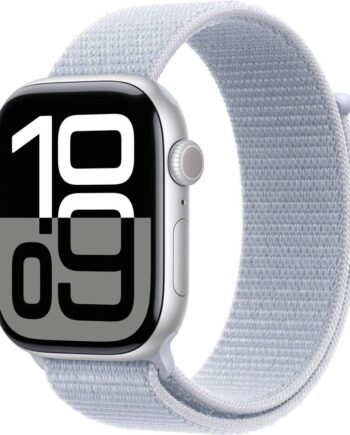Apple Watch Series Aluminium 46mm med GPS og mobilnet - Sølv