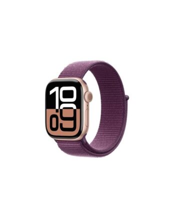 Apple Watch Series GPS 42mm i Roséguld med Blomme Sportløkke