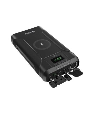 Sandberg Survivor 7i1 Powerbank 76800 mAh - Sort Kraftværk