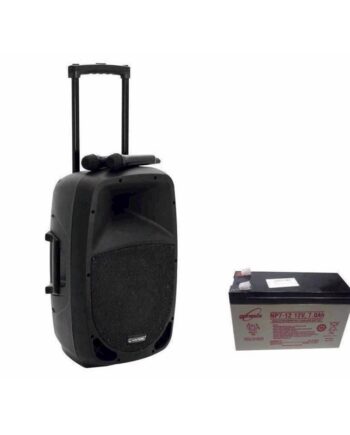 Aktiv Højtaler Batteri Bluetooth Trådløse Mikrofoner - Omnitronic Techgadgets  - 4026397578508