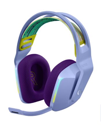 Logitech G733 Lightspeed Wireless Rgb Gaming Headset Trådløs Headset Lilla - Logitech Techgadgets  - 5099206089549