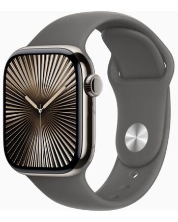 Apple Watch Series Gps Cellular Naturlig Titanium Smart Med Sportsbånd Stengrå - Apple Techgadgets  - 195949819452
