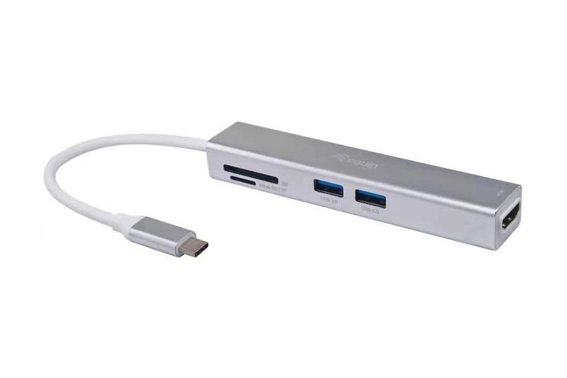 Equip 133480 Dockingstation Usb Gen Gen Type Sølv - Equip Techgadgets  - 4015867225660