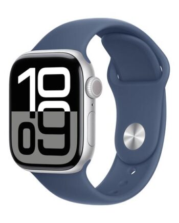 Apple Watch Series Gps Sølvaluminium Smart Med Sportsbånd Denim - Apple Techgadgets  - 195949780295