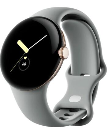 Google Pixel Watch Champagne Guld Smart Med Bånd Nøddebrun - Google Techgadgets  - 0840244602673