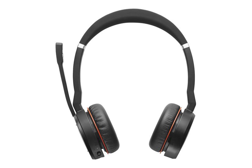 Jabra Evolve Stereo Headset Med Opladningsstander - Jabra Techgadgets - 5706991026474