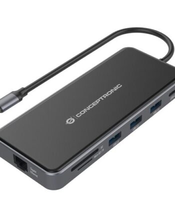 Conceptronic Donn15g Dockingstation Ledningsført Usb Gen Gen Type Grå - Conceptronic Techgadgets  - 4015867229132