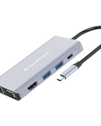 Conceptronic Donn20g Dockingstation Ledningsført Usb Gen Gen Type Grå - Conceptronic Techgadgets  - 4015867230893