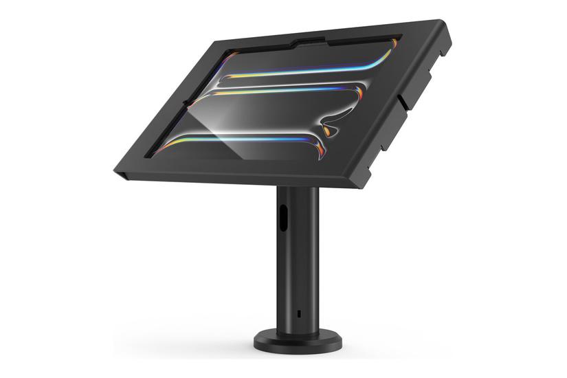 Sort Compulocks Ipad Pro 2024 Apex Enclosure Tilting Stand Monteringssæt Eksponeret Front Bagsidekamera Sensorer For Tablet - Compulocks Techgadgets - 854340005023