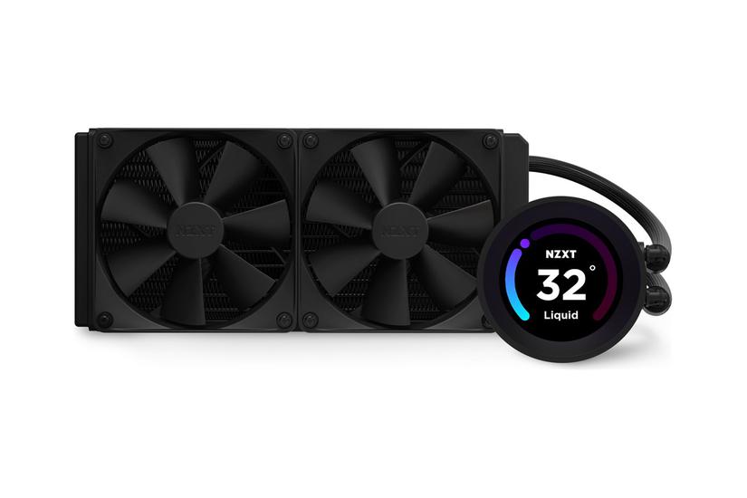 Nzxt Kraken Elite 240 Processors Flydende Kølesystem Med Lcd Display - Nzxt Techgadgets - 5056547204116