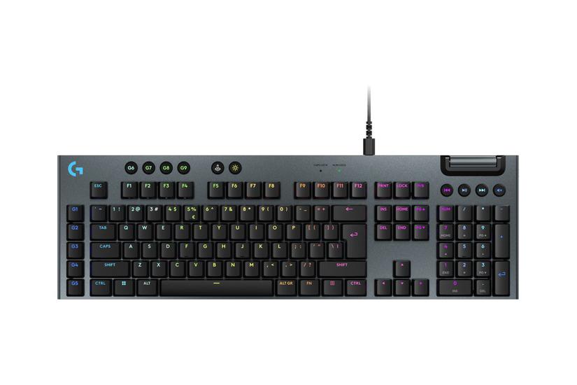 Sort Logitech G915 Tastatur Qwerty International Indgangsudstyr - Logitech Techgadgets - 5099206124608