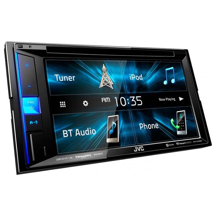 Jvc Autoradio Kwv250bt Din Rds Turner Bluetooth Skærm - Techgadgets - 4975769454868