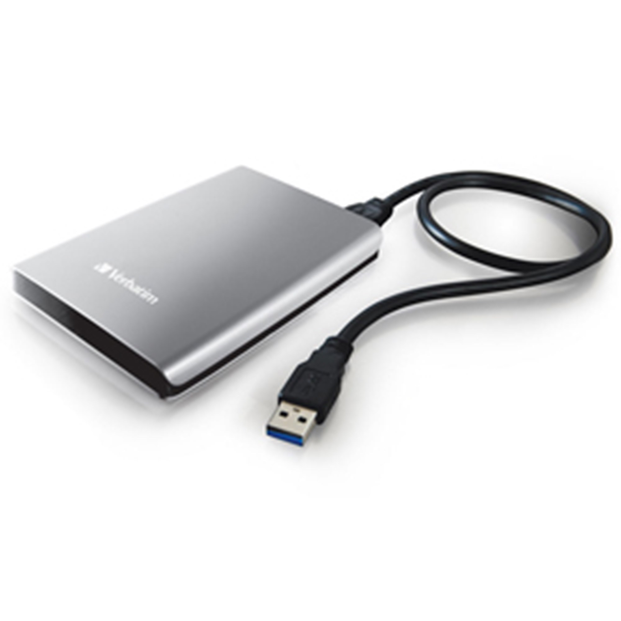 1tb Hard Drive & Amp Store & & Usb Silver - Verbatim Techgadgets  - 0023942530718