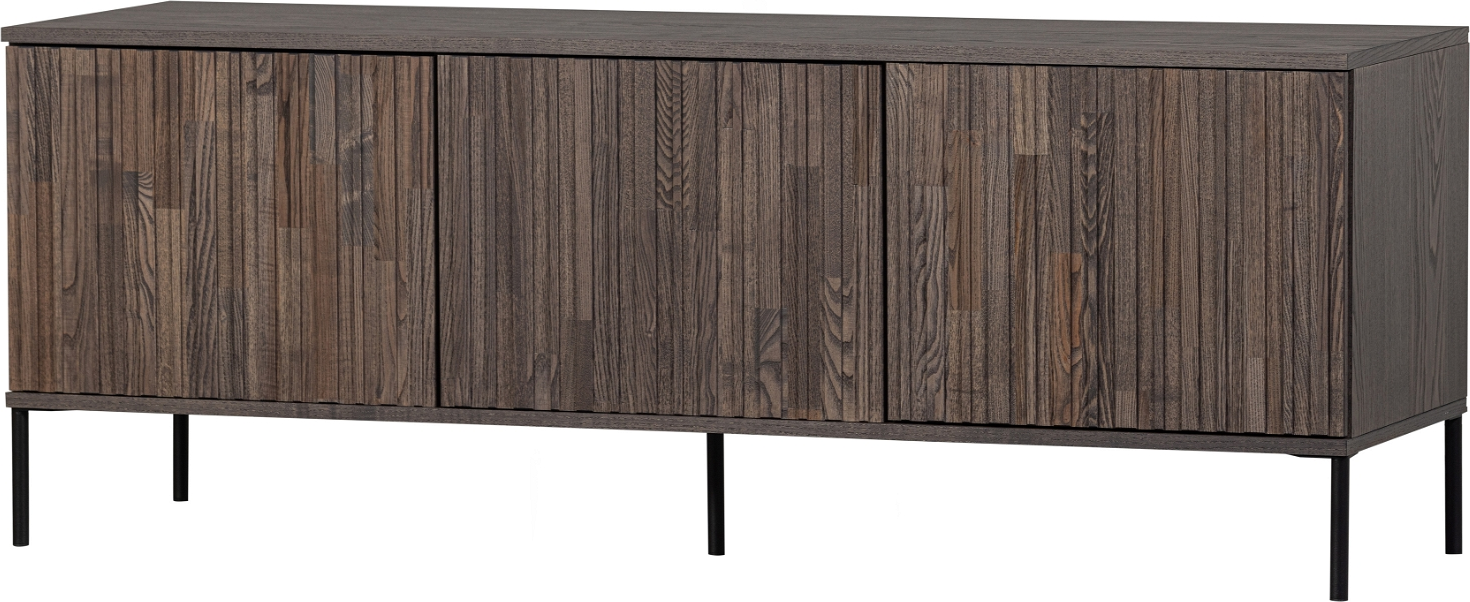 Brun Skænk Woood Exclusive New Gravure Ask 150x56x44 - Woood Techgadgets - 8714713150403