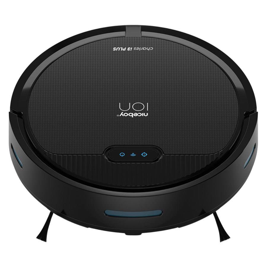 Sort Niceboy Ion Charles Plus Robotstøvsuger Gulvvasker - Niceboy Techgadgets  - 8594182427158