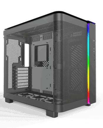 Montech King Sort Curved Glas - Montech Techgadgets  - 4710562740943