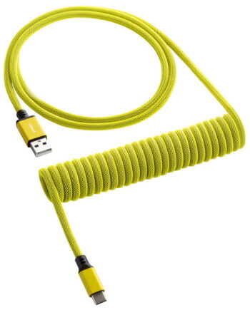 Gul Cablemod Classic Coiled Keyboard Cable Usb Usb Type Dominator Yellow 150cm - Cablemod Techgadgets  - 0712198995784